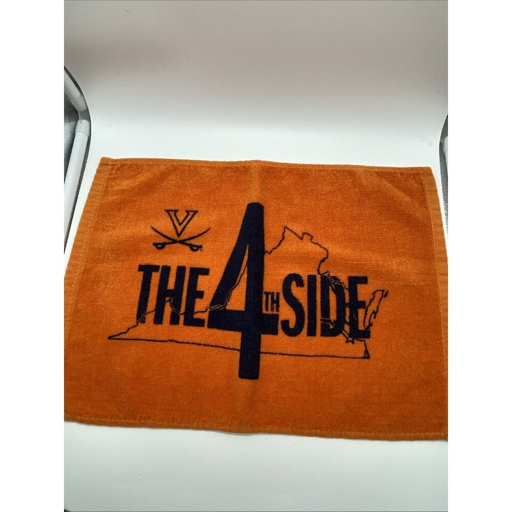 University of Virginia Cavaliers UVA Orange Rally Towel The 4th Side Hand Towel